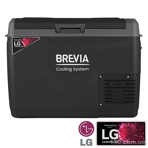 Автохолодильник компрессорный BREVIA 23355 37 л (Компрессор LG)