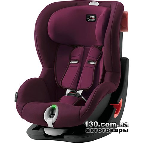 Baby car seat Britax-Romer KING II LS BLACK SERIES Burgundy Red