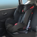 Child car seat with ISOFIX HEYNER Capsula MultiFix AERO Pantera Black (787 110)