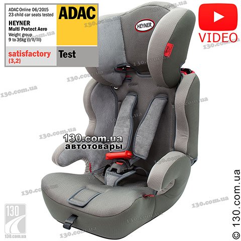 HEYNER MultiProtect AERO Tech — baby car seat Koala Grey (796 620)