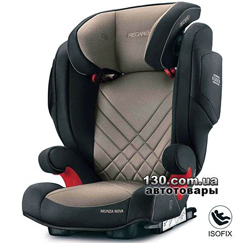 Recaro Monza Nova 2 Seatfix — baby car seat Dakar Sand