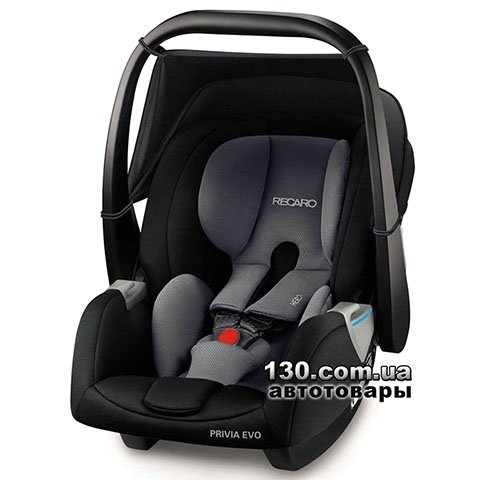 Recaro Privia Evo — baby car seat Carbon Black