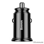 Car charger Baseus Circular Plastic A+A 30W Black CCALL-YD01