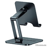 Car holder Baseus Desktop Biaxial Foldable Metal Stand (for Tablets) Grey LUSZ000113