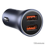 Автомобильное зарядное устройство Baseus Golden Contactor Pro Dual Quick Charger Car Charger U+U 40W CCJD-A0G