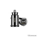 Автомобильное зарядное устройство Baseus Grain Pro Car Charger (Dual USB 4.8A) Black CCALLP-01