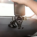 Car holder Baseus Osculum Type Gravity Car Mount Black SUYL-XP01