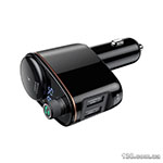 Car charger with FM modulator Baseus S-06 Car Bluetooth MP3 Player Black CCHC000001