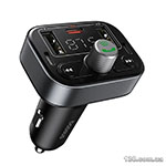 Автомобильное зарядное устройство с FM-модулятором Baseus S-09 Pro Series Car FM Transmitter Cluster Black C10762200113-00