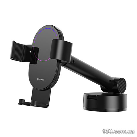 Baseus Simplism gravity car mount holder with suction base Black — автомобільний тримач SUYL-JY01