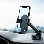 Автомобільний тримач Baseus Simplism gravity car mount holder with suction base Black SUYL-JY01