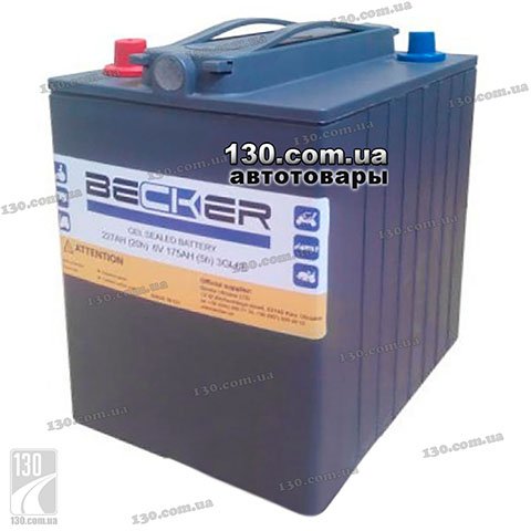Becker 3GL6E — battery