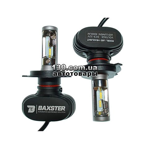 Car led lamps Baxster S1 H4 H/L 6000K 4000 LM