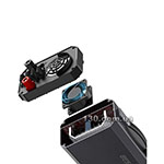 Автомобильный преобразователь напряжения (инвертор) Bestek MRZ10013 12 в 220 Вольт (макс. 1200 Вт) с 2 USB, дисплеем и чистой синусоидой