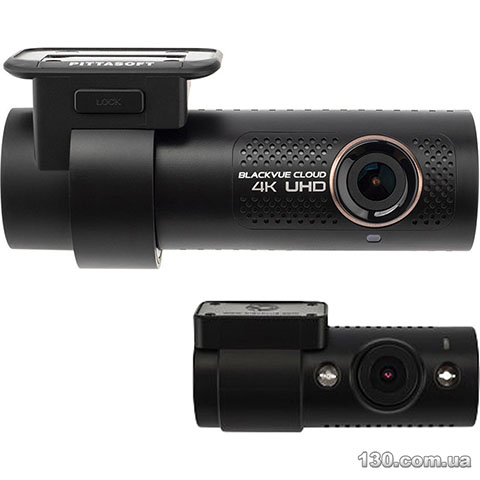 Blackvue DR900X-2CH IR PLUS — автомобильный видеорегистратор с GPS, Wi-Fi и двумя камерами (оригинал, официал)