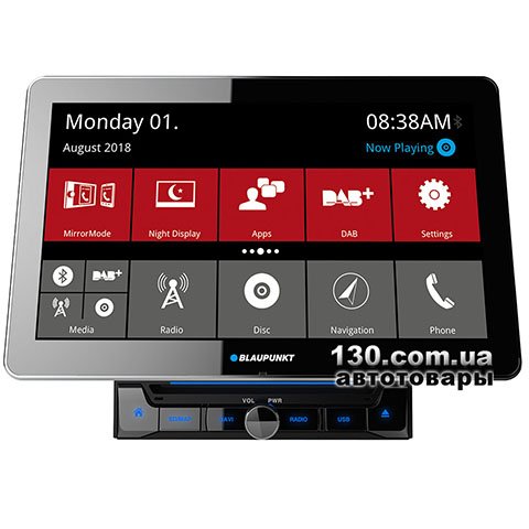 Медиа-станция Blaupunkt Rome 990 DAB на Android с WiFi, GPS навигацией и Bluetooth