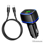 Car charger Borofone BZ14A Mercury PD20W+QC3.0 (Type-C to Lightning) Black BZ14ACLB