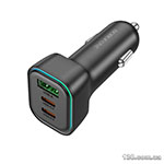 Автомобильное зарядное устройство Borofone BZ28C Trophie PD60W (2C1A) car charger Black