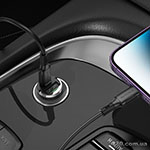 Car charger Borofone BZ29A Talented PD36W+QC3.0 car charger set (C to iP) Black
