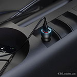 Car charger Borofone BZ9 Wise route dual port car charger Black BZ9B