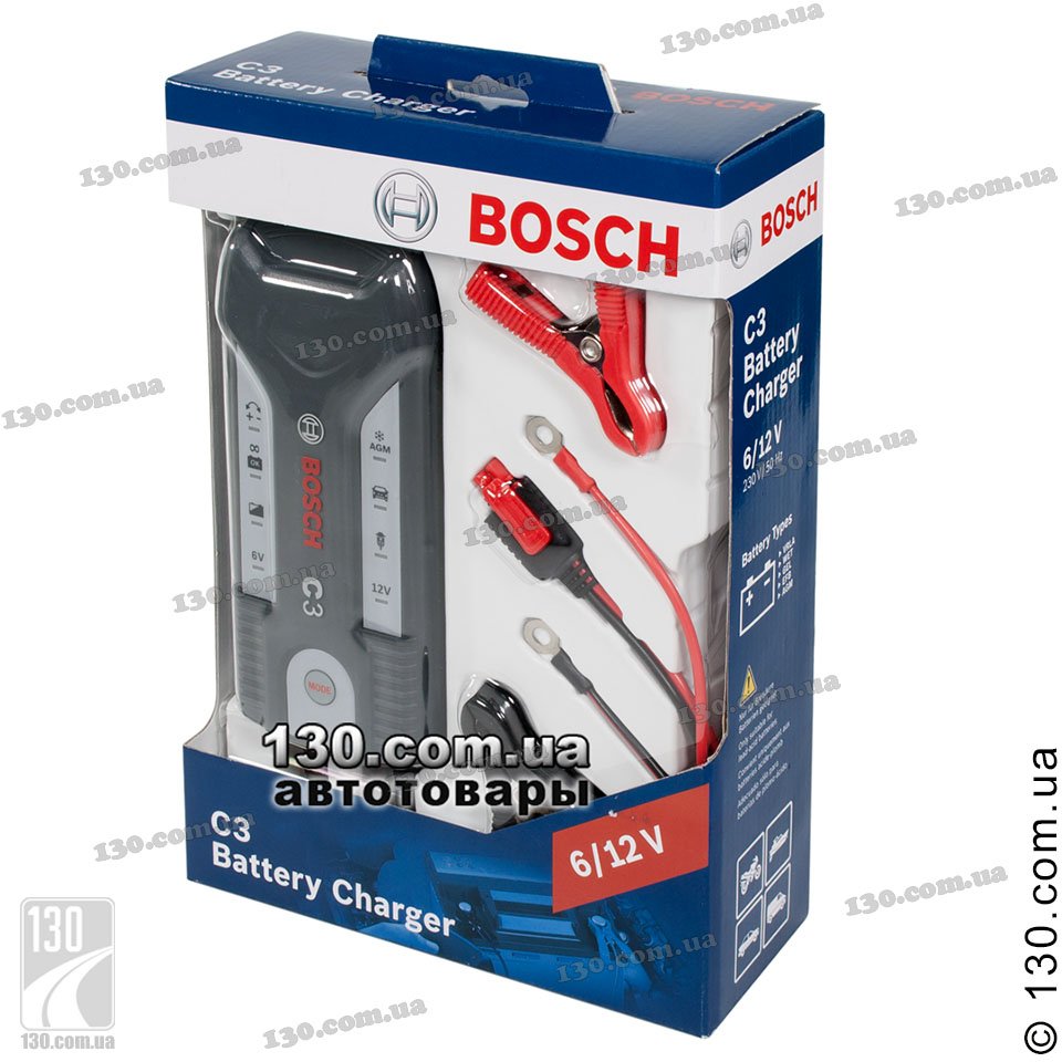 Bosch C3 Battery Charger 018999903M for Cars / Motorbikes - Bosch Malaysia  Online Partner