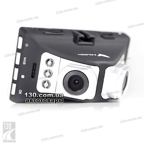 Автомобильный видеорегистратор Falcon HD33-LCD-2CAM с двумя камерами и дисплеем
