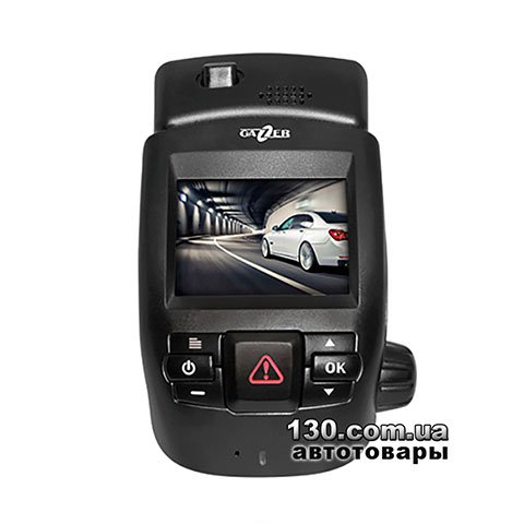Gazer F150g — автомобильный видеорегистратор с дисплеем, функцией WDR и GPS логгером
