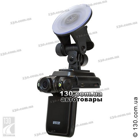 Автомобильный видеорегистратор Mystery MDR-810HD с ИК подсветкой и дисплеем