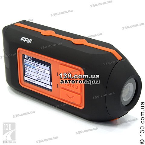 Mystery MDR-900HDS — екшн камера для екстриму (вологозахисний корпус) з дисплеєм