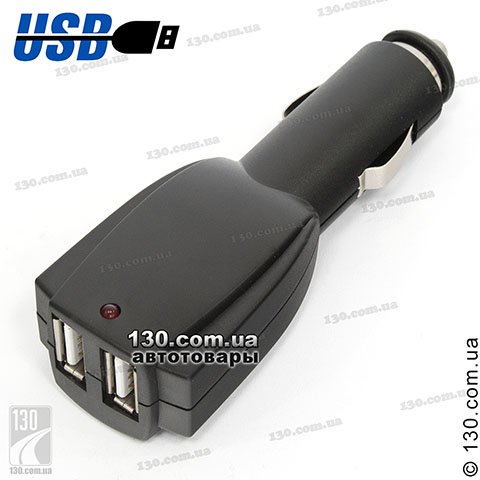 Автомобильная USB-зарядка HEYNER Dual USB Charger PRO 511 600 12/24 В