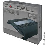 Автомобільний підсилювач звуку Calcell POP 80.4 чотириканальний