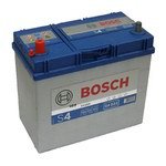 Car battery Bosch S4 Silver 545 157 033 45 Ah left “+” for Asia type cars