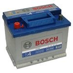 Car battery Bosch S4 Silver 560 127 054 60 Ah left “+”