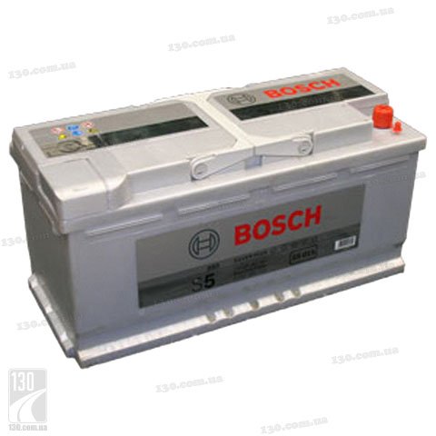 Автомобильный аккумулятор Bosch S5 Silver Plus (0092S50150) 110 Ач «+» справа
