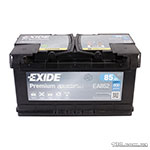 Автомобільний акумулятор EXIDE Premium 6CT 85 Аг «+» праворуч