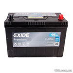 Car battery EXIDE Premium 6CT ASIA 95 Ah right «+»