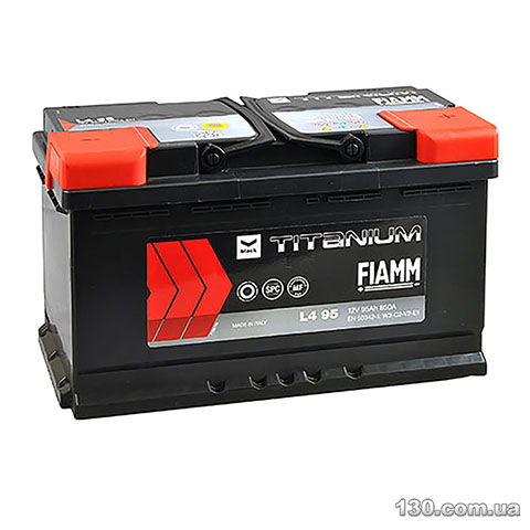 FIAMM Titanium Black 6CT 95Ah L4 — автомобільний акумулятор «+» праворуч