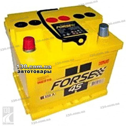 Car battery Forse 6CT-45AZ 45 Ah left “+”