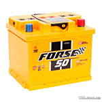 Car battery Forse Premium 6CT 50 Ah right «+»