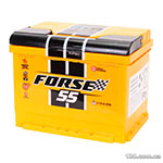 Car battery Forse Premium 6CT 55 Ah right «+»