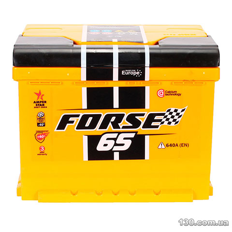 Forse Premium 6CT — car battery 65 Ah right «+»