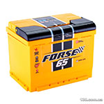 Car battery Forse Premium 6CT 65 Ah right «+»