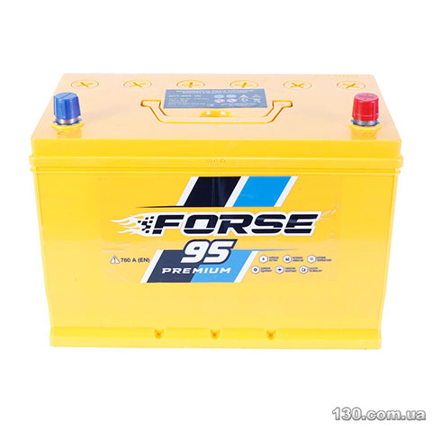 Forse Premium 6CT — car battery ASIA 95 Ah right «+»