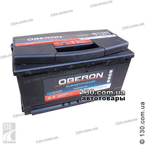 Oberon 6CT-100АЗ — автомобільний акумулятор 100 Аг «+» праворуч