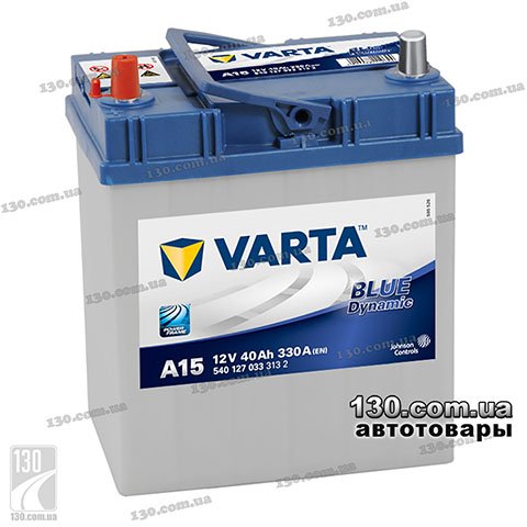 Автомобільний акумулятор Varta Blue Dynamic 6СТ-80АЗ Е 540127033 A15 40 Аг «+» ліворуч