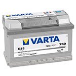 Car battery Varta Silver Dynamic 574 402 075 3162 74 Ah right “+”