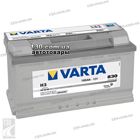 Varta Silver Dynamic 6СТ-100АЗ Є 600402 100 Аг — автомобільний акумулятор «+» праворуч