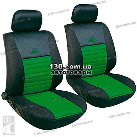 Milex Tango P Green — автомобильные чехлы на передние сидения цвет зеленый