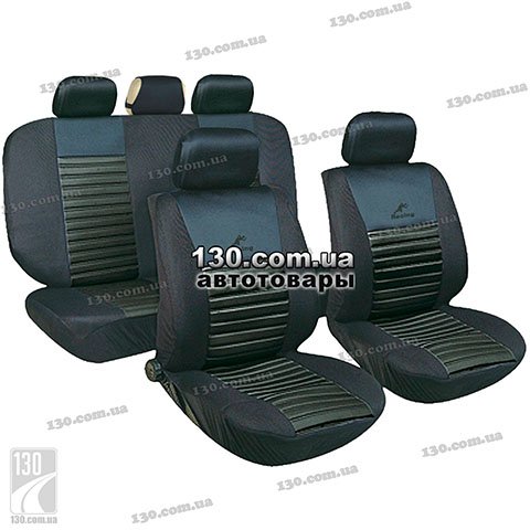 Milex Tango P+T Black — автомобильные чехлы на передние и задние сидения цвет черный