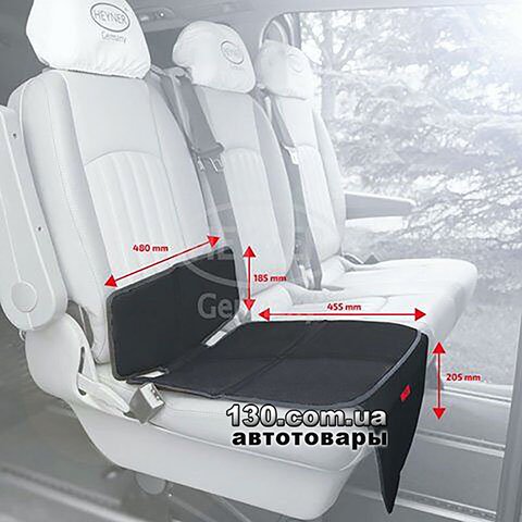 HEYNER SeatProtector — захисний килимок на автомобільне сидіння Black (799 010)